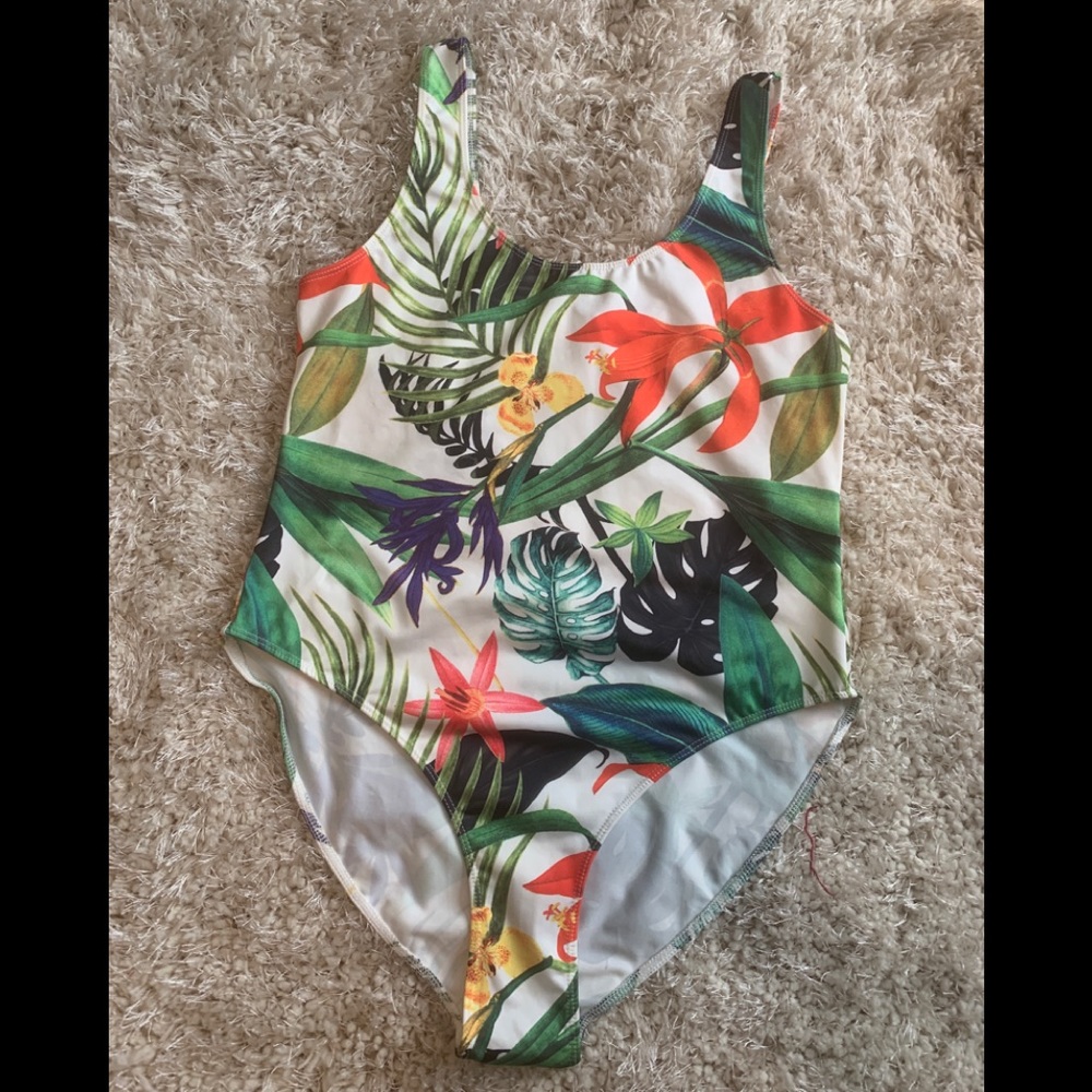 Tropical bodysuit